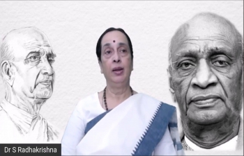 Virtual narration titled “Sardar Vallabhai Patel - A Supreme Leader with Exemplary Qualities" by Dr. Shobhana Radhakrishna on 31 October 2022